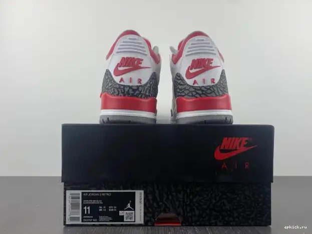 Rep EP DN3707-160 Jordan OG 3 Air Red Fire 0220